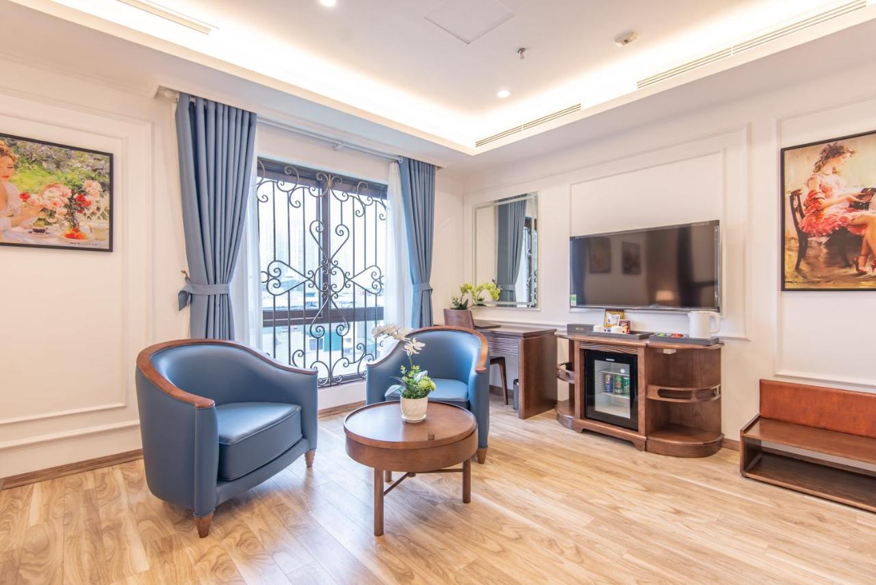 Reyna Luxury Hotel & Spa Hanoi Exterior foto